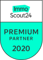 immoscout24 premium partner badge logo