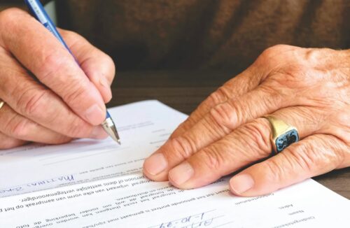 Maklervertrag Maklerauftrag Unterschrift Vertrag